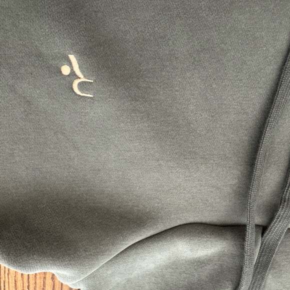 Rusty Charcoal Cropped Hoodie - Picture 5 of 5